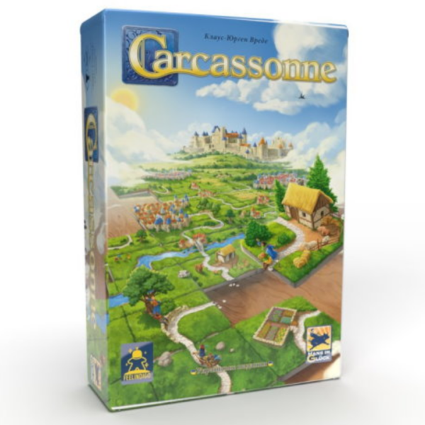 Каркасон 3.0. Річка і Абат (Carcassonne 3.0: The River and Abbot) (укр.)