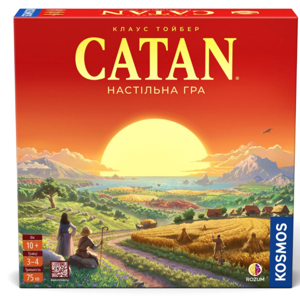 Катан. Настольная игра (Catan) (укр.)
